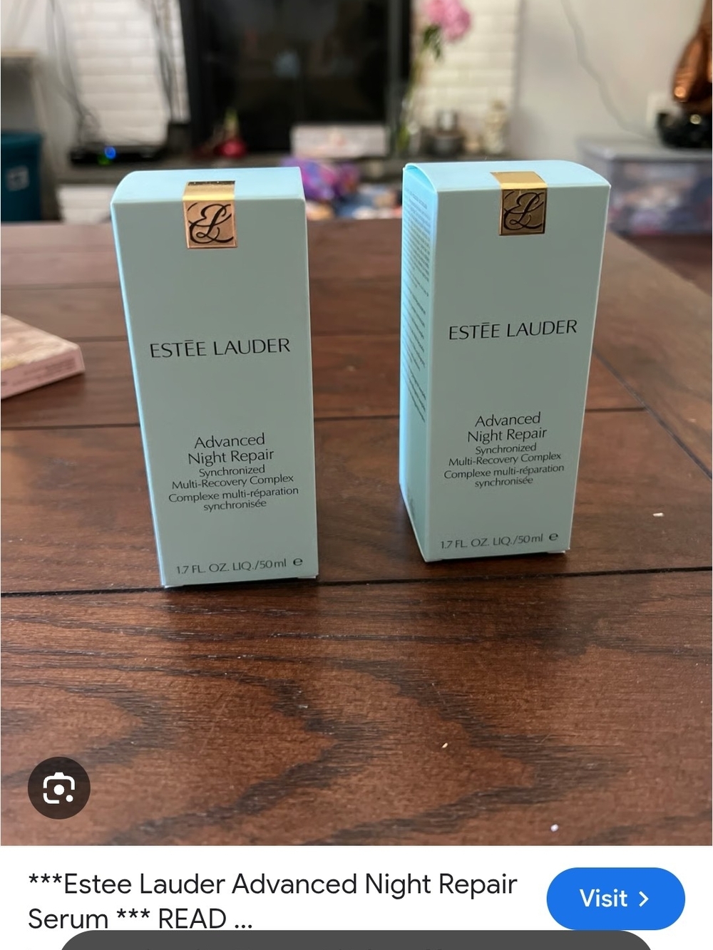 Estée Lauder Advanced Night Repair Serum - Light Blue Box